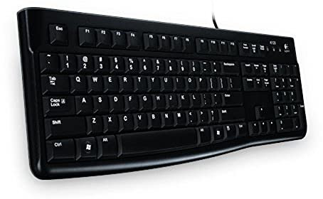 Logitech K120 Wired Keyboard, QWERTY Estonian Layout - Black