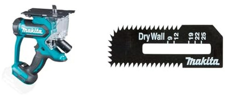 Makita DSD180Z Akku-Trockenbausäge & B-49703 Trockenbausägeblatt Gipskarton Mehrfarbig