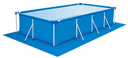 perfecti Poolunterlage Tragbar Bodenplane Pool Schutzplane Rechteck Verschleißfest Unterlegplane Zum Schutz des Poolbodens?Schwimmbad Nicht Inbegriffen?- 445 x 244CM
