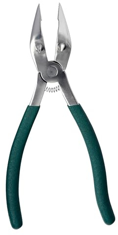 LEM Products SilverSkin Pliers, Pliers for Meat and Game, Stainless Steel, Green