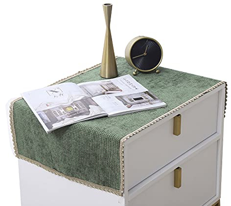 COMFEELING Stoff-Nachttischdecke, Küche, Esszimmer, Wohnzimmer, Nachttischdecke, Heimtischdekoration, Tischabdeckung, Deckchen für Möbeldekoration