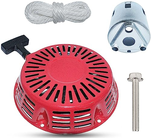 Seilzugstarter für Honda GX390 GX340 11PS 13PS 18PS 20PS Motor, ADEFOL GX390 Seilzug Starter mit Starterseil und Schraube Motorzubehör Ersatzteile Langlebiges Reversierstarter Kit