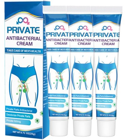 3PC Antibakterielle creme, Body Repair Creme fur Männern, zur Reparatur von Balanitis bei Männern und gegen Juckreiz, Intim Bleaching Creme,Achsel Aufhellungs Creme,whitening cream