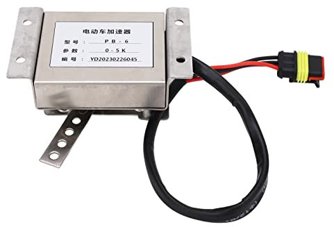 Brilluxa Gaspedal-Steuerung, PB6 YD-006 Widerstandsbeschleuniger, 0 bis 5K Widerstand, Kompatibel mit Curtis Golfwagen-Potentiometer, Elektrofahrzeug-Controller, Golfwagen-Zubehör