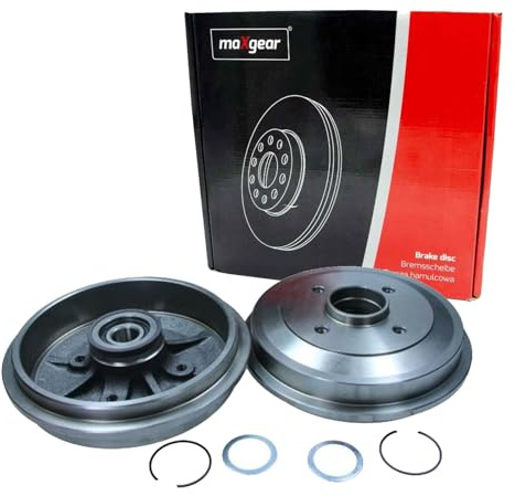 2X Maxgear 203mm Bremstrommeln hinten | 2x 19-3681 passend für C2 C3 1007