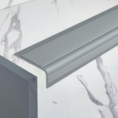 ByteRunning Nez De Marche AntidéRapant,Protection De Nez De Marche,Nez De Marche Escalier,Nez De Marche Autocollant,Nez De Marche Profil D’Angle,Bordure De Marche D'Escalier,pour Bord De Marche