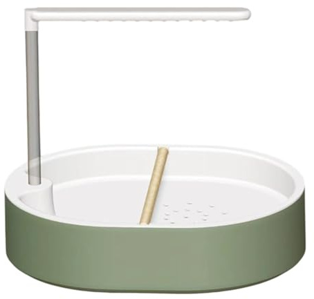 Dualoai Automatisches Vogelbad, Papageiendusche, Einfache Installation, Badewanne für Sittiche, Unzertrennliche Und Papageien mit Pumpe, Style B