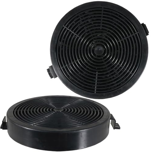 SPARES2GO Carbon Filters for Comfee Cooker Hood CF04 PYRA17B-60 PYRA17SS-90 GLAV17SS-60 (Pack of 2)
