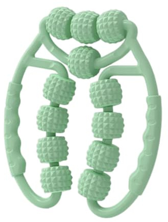 Etyldya Rodillo Masajeador de Piernas de, Rodillo de Espuma para Relajación Muscular, Herramienta de Masaje de Tejido Profundo para, Verde