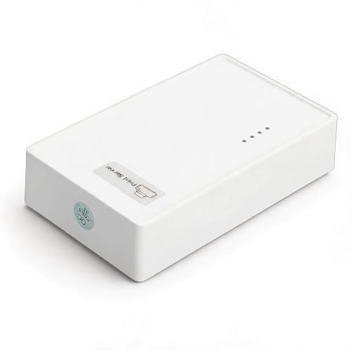 Dpofirs Skrivarserver, Trådlös USB WiFi Printer Server Shareer Receiver, med Virtuell USB-anslutning och IPP Print Protocol Support, för -skrivare och OS X -system
