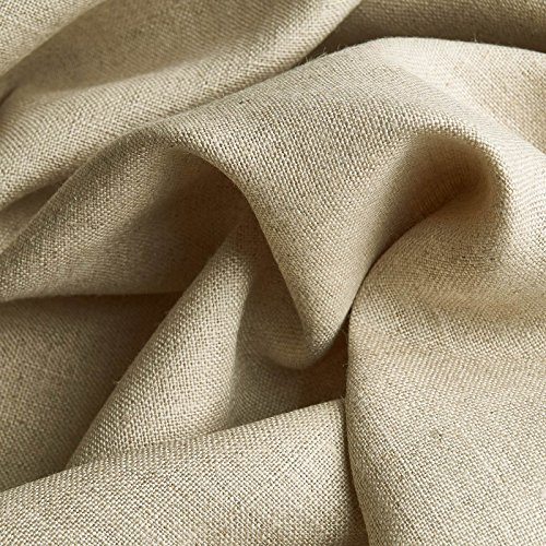 FARO Leinenstoff - 100% Leinen, vorgewaschen - Bekleidungsstoff, Mittelalter, LARP - Meterware - Beige
