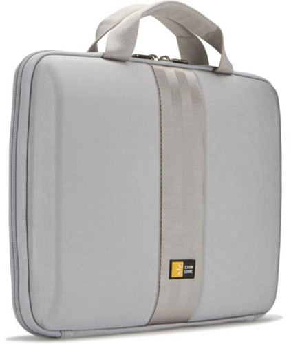 Case Logic Molded EVA/Polyester Rigid Attaché Sleeve for 11.6 inch Netbooks - Grey