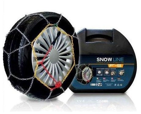 Snow Line SL9-50 - Catene da Neve Auto 9 MM GR. 50 Misura 175/65 R14 - OMOLOGATE TUV