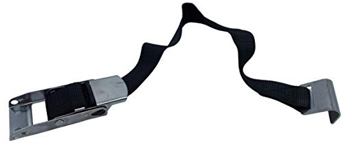 VITE TENDITORE Tela, Fibbia Completa con Gancio Piatto in Acciaio Inox per Camion, RIMORCHIO, SEMIRIMORCHIO, Furgone, Piattaforma