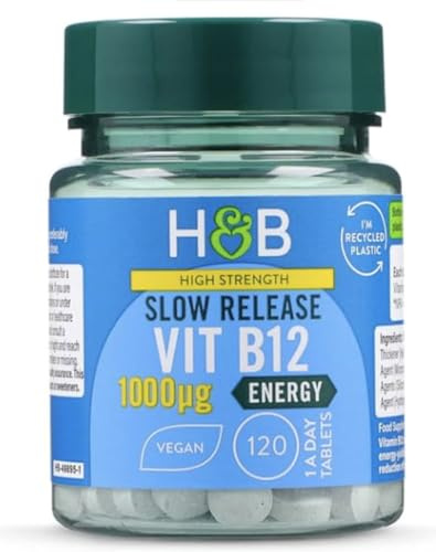 Holland & Barrett Timed Release Vitamin B12 100 Tablets 1000ug