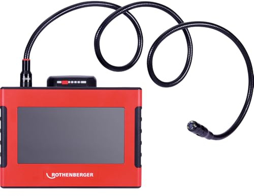 ROTHENBERGER ROCAM Mini HD Rohrinspektionskamera Display | 1000003921 | Kamera zur Rohrinspektion, Rohr Leckage und Verstopfung, Endoscop