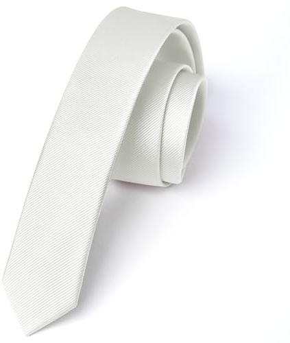 Enlision Herren Krawatte Schmal 4cm Einfarbig Seide Krawatten für Herren Schlips Hochzeit Party Klassische Formelle Elegante Krawatte Business
