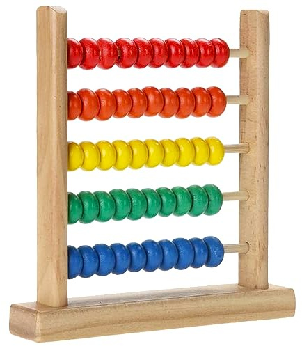 Cisixin Abakus Rechenschieber Grundschule Rechenschieber, Abacus Rechner Kinder Abakus Holz Rechenschieber, Zählrahmen Zum Zählen Lernen und Rechnen