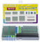 ALLECIN Kit di Basetta Millefori Scheda PCB 20 Pezzi Doppia faccia Circuito Stampato Prototipo 20 Pezzi Connettori Maschio Femmina 40 Pin Header 18 Pezzi 2Pin 3Pin Morsettiera a Vite 5MM (58 Pezzi)