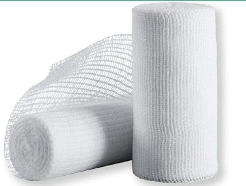 Benda Orlata - 10 Garze Orlate idrofile Per Medicazione 10 cm x 5 m - Farmaseven