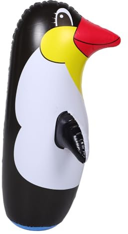 QUMIIRITY Inflatable Penguin Toy 70cm Kids Outdoor Fun Cartoon Animal Decoration Children Birthday Party Supplies Random Color