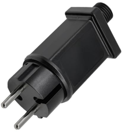 Hlxnyami Alimentatore per Striscia A LED da 24 V 0,3 A, Trasformatore A LED, Adattatore per Lampada di Natale Impermeabile IP44, Spina UE