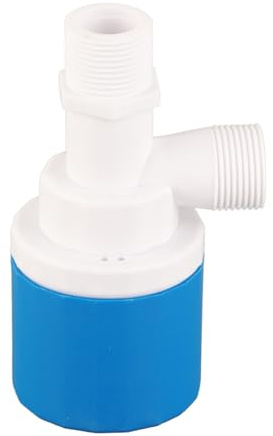 Masyrt Valvola galleggiante in nylon, controllo sicuro del livello dell'acqua, valvola galleggiante per scaldabagno solare con riempimento automatico dell'acqua in serbatoi d'acqua, torri d'acqua (3/4