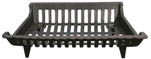 Panacea Products Corp 18' Black Cast Iron Grate 15418 Fireplace Grates & Andirons