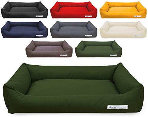 dogsfavorite Hundebett Comfort aus Nylon Gr. M 100 x 75cm grün Hundekissen Hundesofa Hundebetten