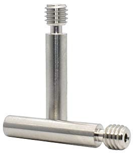 2-Pack Upgraded Titanium Mini Heatbreak Thermal Barrel Tube Heat Break for Prusa Mini 3D Printer