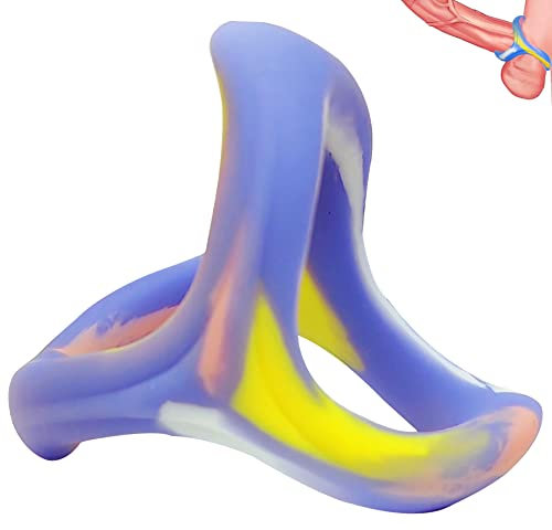 MFMYEE Das neue Penisring Erektion,Bondage Silikon Cockring for Männer,Premium Dehnbar Silikon Penis Ring, BDSM Cockring für Sex Männer Zeit verzögerung Sexspielzeug