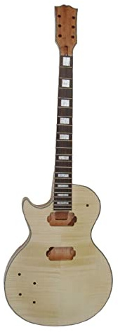 1 Set Linkshänder Hochwertiger Unfertiger E-Gitarrenkörper + Hals E-Gitarre Körper