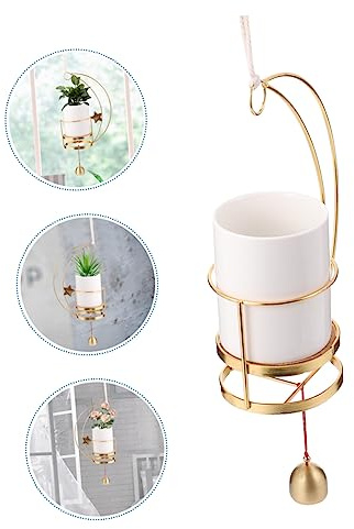 CIMAXIC 1 Pc Vaso Di Fiori Vaso Di Piante Grasse Cesto Di Fiori Appesi Vaso Per Piante Grasse Bianca Sospeso Appeso Al Muro