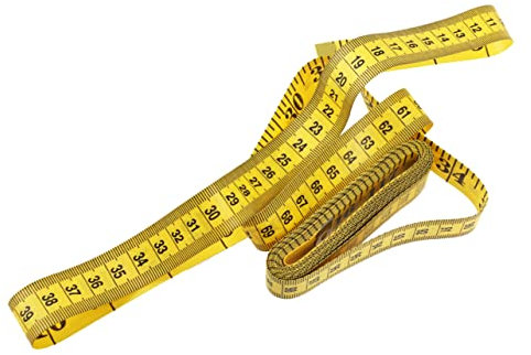 NUOBESTY 3m Flexibles Maßband Mit Beidseitiger Skala Bis 120 Zoll Breites Langlebiges Kunststofflineal Für Nähen, Basteln Und Präzise Körpermessungen