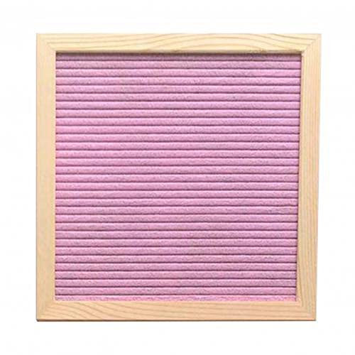 CBPNEISEK Filz-Buchstabentafel mit Buchstabenaufklebern, hölzerne Nachrichtentafel, austauschbare Buchstabentafeln for das Klassenzimmer, das Zuhause oder das Büro, Schild 10×10 Zoll /886