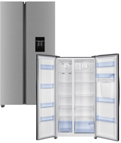 PKM Side-by-Side Kühl-Gefrierkombination SBS505DNFWDDIX, NoFrost, 2,5 L Wasserspender, 529 Liter