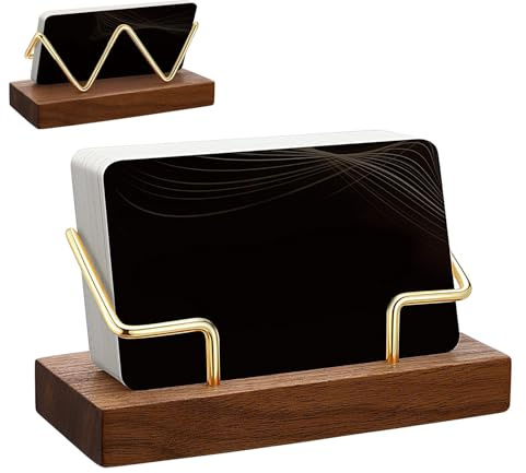 Espositore per biglietti da visita, porta biglietti da visita in legno, espositore per biglietti da visita, porta biglietti da visita, porta biglietti da visita, porta biglietti da visita