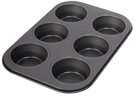 Dr. Oetker Muffinform 6-er Mini Ø 7 cm, Cupcake Form für saftige Muffins, Muffinblech mit Antihaftbeschichtung, Menge: 1 Stück