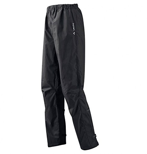 VAUDE Herren Regenhose Fluid Pants II S/S+L/S, wasserdicht, Winddicht und atmungsaktiv, Kurz- und Langgröße