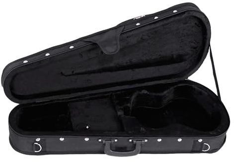 Gearlux Hartschalenkoffer für Bariton-Ukulele, Schwarz