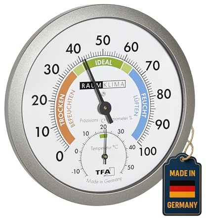 TFA Dostmann Thermometer Hygrometer indoor climate control 45.2042.50 Made in Germany