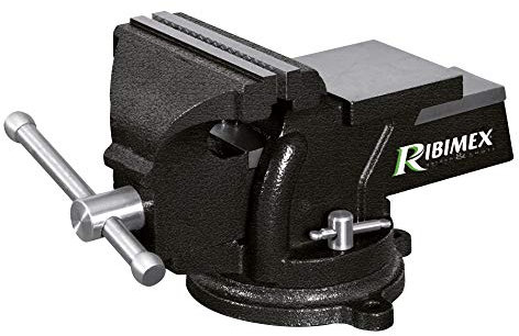 Ribitech - Etau en fonte 150 mm, mâchoires acier - PRETAU150 - Ribitech