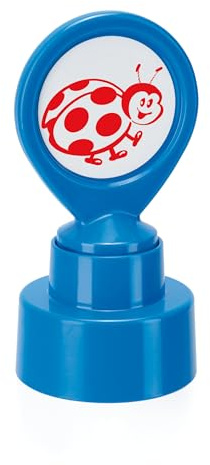 COLOP Motivationsstempel Lehrerstempel Marienkäfer Abdruckfarbe rot 15.000 Abdrucke