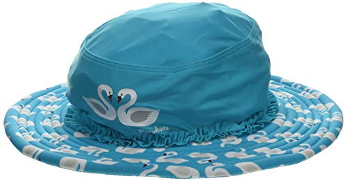 Playshoes flicka UV-skydd solhatt svans mössa