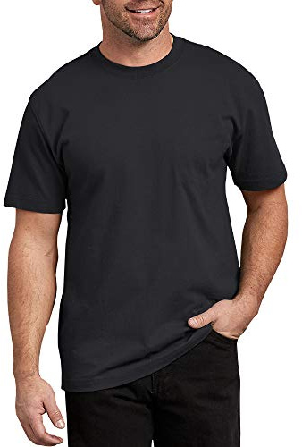 Dickies, Men's, Heavyweight SS TEE Relaxed, Black, L