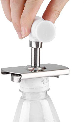 Abrebotellas de acero inoxidable, caja de tarro ajustable, tapa de abrelatas, herramienta de cocina manual, práctica manual, cocina, comedor, hogar
