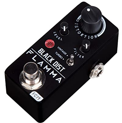 FLAMMA FC19 Distortion Pedal Electric Guitar Effects Pedal with Warm Vintage Tone True Bypass