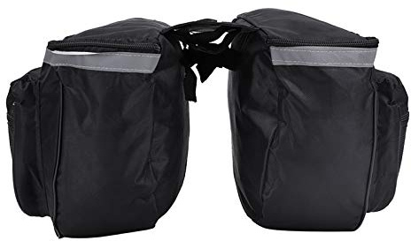 Cuque Fahrradtaschen für Gepäckträger, Fahrradsatteltasche Hinten, Fahrrad-Rücksitztasche, Tragbar, Wasserdicht, Universell für Fahrradrücksitz