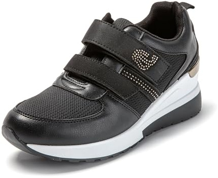 JOMIX Zapatillas Mujer con Cuña Deportivas Mujer Plataforma sin Cordones