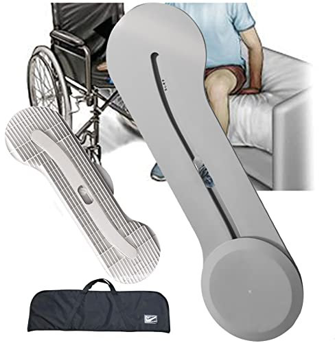 Planche de transfert pour utilisateurs de fauteuils roulants, disque coulissant facile pour personnes âgées à transférer du fauteuil roulant au lit, des toilettes, de la voiture, aide à la mobilité